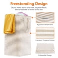 thumbnail image 2 of Cesto de ropa Lifewit, tamaño grande, plegable, 2 unidades, 160 L, color beige, 2 of 8