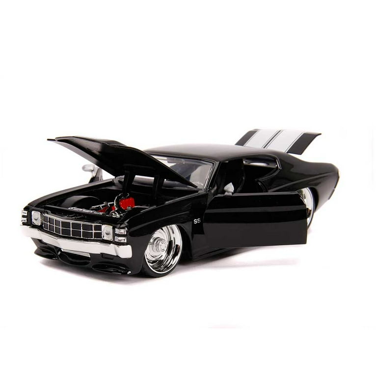 Jada Toys 31653 1971 Chevrolet Chevelle SS Glossy Stripes Bigtime