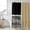 Beige, variant on Brown Black Shower Curtain, Waterproof Shower Curtains for Bathroom, Modern Abstract Art Farmhouse Striped Washable Fabric Bathtub Curtain Set Bath Decor with 12 Hooks Long 72"x84"