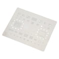 thumbnail image 4 of Tin Mesh Solder Template, Stainless Steel Phone CPU BGA Reballing Stencil Wide Application Durable  For 11 Pro Phone, 4 of 8
