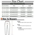 thumbnail image 3 of Endives Women's Casual Pants Full Length Loose Pants High Elastic Waist Wide Leg Dress Pants With Pockets, 3 of 8