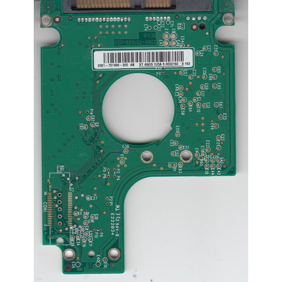 WD2500BEAS-00URT0, 2061-701499-200 AB, WD SATA 2.5 PCB