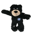 thumbnail image 1 of Pet Durable Toy Dog Rag Doll Patch Bear Toy Biting Sound (black), 1 of 3