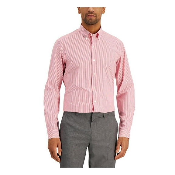 Club Room Mens Slim Fit Striped Button-Down Shirt