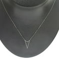thumbnail image 4 of 0.4 Carat Diamonds On 10K White Gold Pendant with 925 Sterling Silver Box Chain Necklace, 4 of 4