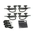 thumbnail image 2 of 4 abrazaderas universales en forma de U para cofre de techo con 3 correas. Kit de montaje profesional y fácil instalación para coches y furgonetas., 2 of 8