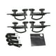 thumbnail image 2 of 4 abrazaderas universales en forma de U para cofre de techo con 3 correas. Kit de montaje profesional y fácil instalación para coches y furgonetas., 2 of 8