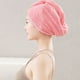 thumbnail image 3 of Paquete de 2 toallas para el cabello, turbante de microfibra de secado rápido, súper absorbente, toalla de microfibra para el cabello, 3 of 5