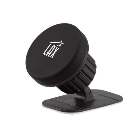 lax magnetic dashboard stick-on car mount for smartphone
