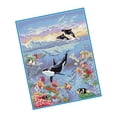 thumbnail image 3 of veasfak Counted Cross Stitch s for Beginners Animals in Sea Embroidery Set Needlework, 3 of 9