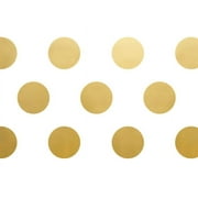 12 Pack, Gold Metallic Dots Tissue Paper 20 x 30", Soft Fold Sheets for Christmas, Valentine's Day, Event and Birthday Gifts, Made In USA