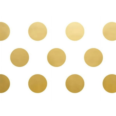 12 Pack, Gold Metallic Dots Tissue Paper 20 x 30", Soft Fold Sheets for Christmas, Valentine's Day, Event and Birthday Gifts, Made In USA