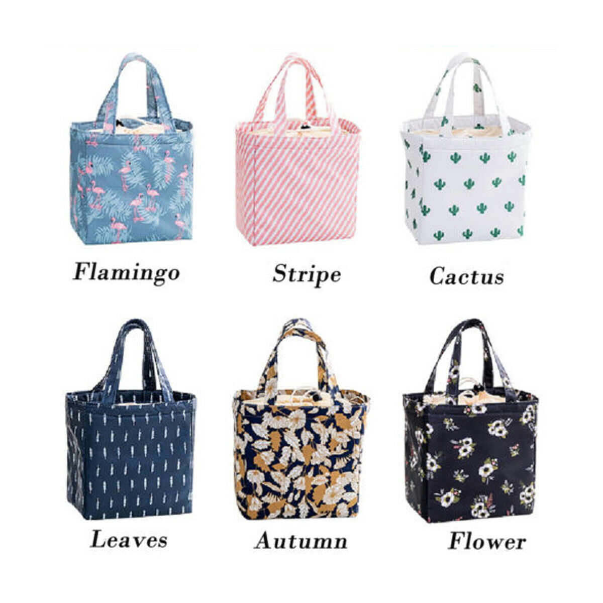 Portable Insulated Thermal Cooler Lovely Lunch Box Carry Tote Picnic Storage Bag 