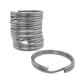 thumbnail image 4 of 20 Piezas Anillos Partido Redondos de Acero Inoxidable 316 Sunnimix Organización de Llaves, 4 of 8