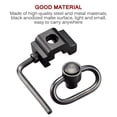 thumbnail image 1 of 20MM Base Ring Strap Buckle Wearable Quick Release Metal Strap Buckle Rotatable QD Metal Buckle with Base for Mountaineering Fishing Outdoor, 1 of 9