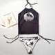 thumbnail image 4 of Acyse 2025 Womens Bikinis Clearance Juniors Swimsuit Printed Tank Top Two Piece Bathing Suit With Shorts Conservative Swimwear, 4 of 4