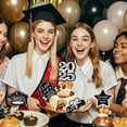 thumbnail image 6 of 4/3/2/1 sets 2025 Graduation Decorations Glittering Graduation Centerpiece for Tables Sticks Class of 2025 Grad Photo Centerpiece Party Decoration Supplies for College High School, 6 of 7