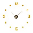 thumbnail image 1 of 31-47-Inch Number DIY 3D Wall Clock Quartz Home Office Decoration Art Clock, 1 of 9