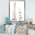 thumbnail image 3 of Designart 'Grey Eucalyptus Branches On White' Traditional Framed Art Print, 3 of 4