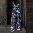 thumbnail image 6 of EANJE Halloween Jumpsuits Womens Wide Leg Trendy Gothic Skull Floral Print Overalls Sleeveless Women Romper Straps Jumpsuits Oversized Bib Overalls Winter Clothing Navy L, 6 of 6