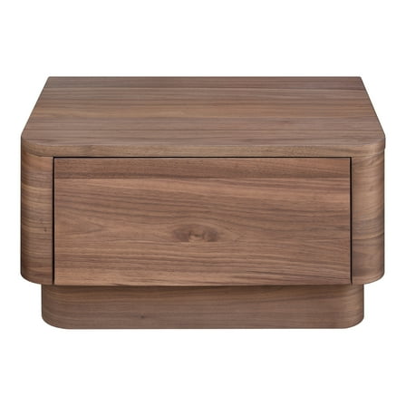 Moe's Home Collection Round Off Nightstand Wood Brown