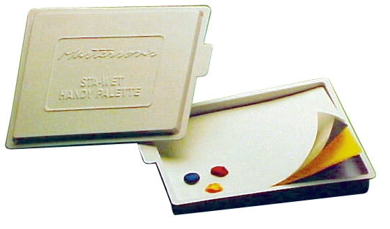 Masterson  Art Products 857 Sta-Wet Handy Palette With Lid, Acrylic Paint Saver Palette