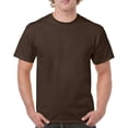 thumbnail image 2 of Tee Hunt America's Highway T-Shirt Born to Ride Route 66 Biker MC Chopper, Brown, X-Large, 2 of 5