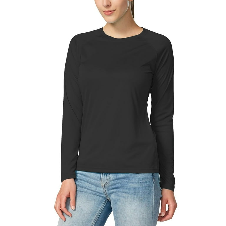 3 Pack Womens Dri Fit Moisture Wicking Long Sleeve T Shirt Quick