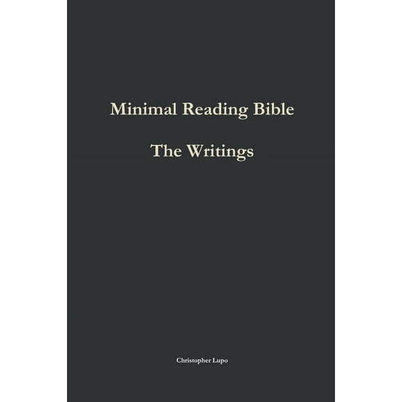 Minimal Reading Bible: The Writings, (Paperback)