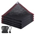 thumbnail image 1 of Inteprter Tela de sombra de * Lona de sombra de gran tamaño Lonas de red de malla de pantalla de parasol ultra duraderas negras para exteriores con Jardín y Patio Inteprter HA013866-00, 1 of 1