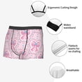 thumbnail image 3 of Daiia pink bows Men's Underwear Boxer Briefs, Cotton Stretch Moisture-Wicking Underwear-X-Large, 3 of 5