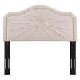 thumbnail image 2 of Modway Kristin Pleated Performance Velvet King/California King Headboard in Pink, 2 of 6