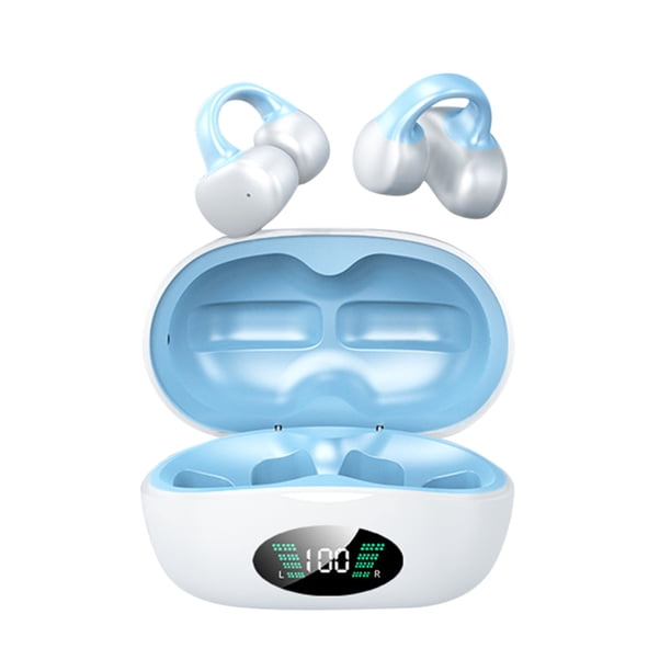 Auriculares Inalámbricos Bluetooth 5.3, Deportivos Intraaurales Con Estuche De Carga, Pantalla Digital, 6 Horas De Reproducción Y Micrófono Con Cancelación De Ruido Para Correr En El