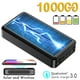 thumbnail image 2 of Banco de energía de 100000Mah, cargador inalámbrico Solar portátil, batería externa con luz Led, banco de energía impermeable de alta capacidad para exteriores, 2 of 8