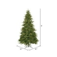 thumbnail image 3 of Vickerman 9' Mixed Country Pine Slim Artificial Christmas Tree, Warm White Dura-Lit® LED Lights, 3 of 5