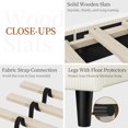 thumbnail image 6 of Twin Bed Frame with Adjustable Headboard, 6 of 8