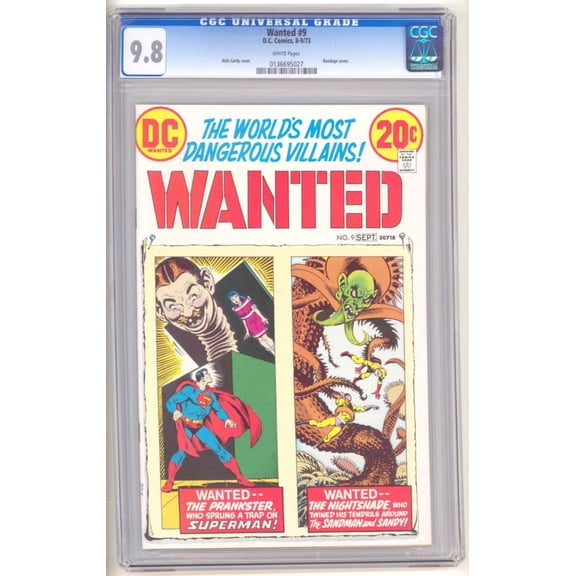 Wanted #9 - CGC 9.8 Comic Book