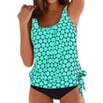 thumbnail image 1 of WILLBEST Trajes de Baño Mujer Dos Piezas E Traje de Baño Tankini Conjunto de Verano Ropa de Playa Estampado Floral Bikini Traje de Dos Piezas Cómodo Traje de Baño, 1 of 5