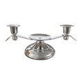 thumbnail image 1 of Candelabro de pilar Macarena Soporte para velas Decorativo Plata 28 cm x 11 cm x 8 cm, 1 of 8