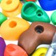 thumbnail image 4 of 32 piezas de materiales de seguridad PE pared de escalada multicolor para niños, 4 of 5
