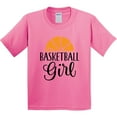 thumbnail image 3 of Inktastic Basketball Girl Sports Youth T-Shirt, 3 of 5