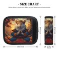thumbnail image 5 of Sikiie Maple Leaf Meditating Squirrel Luggage Handle Wraps for Suitcases Travel Accessories(2 Pack), 5 of 9