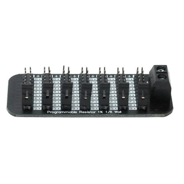 Resistencia Programable, Mini Alta Precisión 0.1-999999.9R Pieza De Repuesto Resistencias Escalonadas Ajuste Fácil Para Pruebas