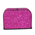 thumbnail image 2 of Lsque Rose Red Glitter Print 2 Slice Toaster Cover , Kitchen Appliance Dustproof Protector , Toaster Protector Dustproof Kitchen Appliance Cover, 2 of 7