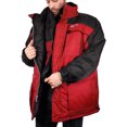 thumbnail image 5 of Freeze Defense Big & Tall Men's 3in1 Winter Jacket Coat Parka & Vest (5XL, Red), 5 of 10