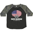 thumbnail image 3 of Inktastic Proud Military Grandson US Flag Boys Toddler T-Shirt, 3 of 5