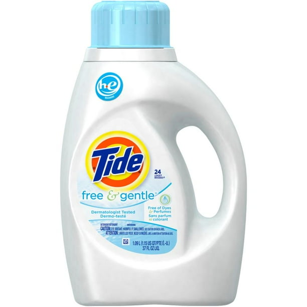 1.09L 2 Times High Efficiency Free and Gentle Scent Laundry Detergent