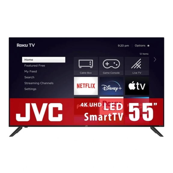 Tv 55 Pulgadas JVC  Smart TV UHD 4K SI55URF  Roku Frameless Led