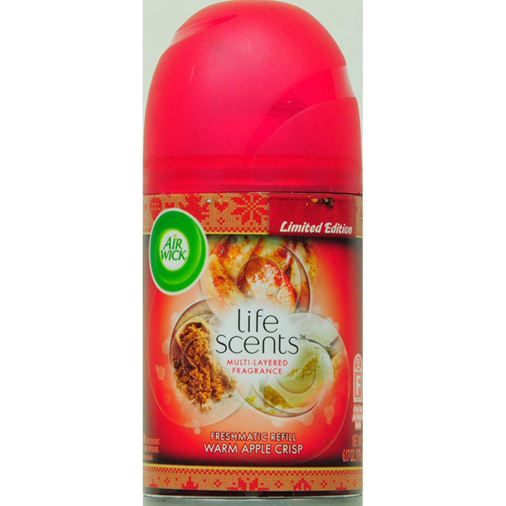 Air Wick Life Scents Warm Apple Crisp, 1 ct, 17 oz