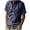 Mens Shirts Navy, variant on Mens Cotton Linen Shirt, Short Sleeve Shirts for Men Summer Fashion Loose Fit Solid Color Lapel Button Down Dressy Blouses with Pockets S-3XL